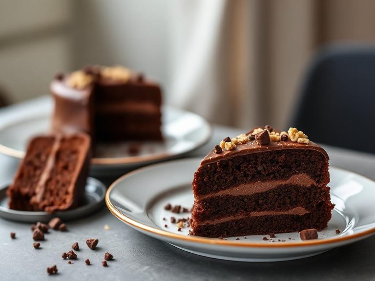 Malted Milk Chocolate Cake