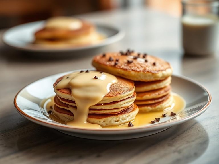 Malted Milk Pancakes
