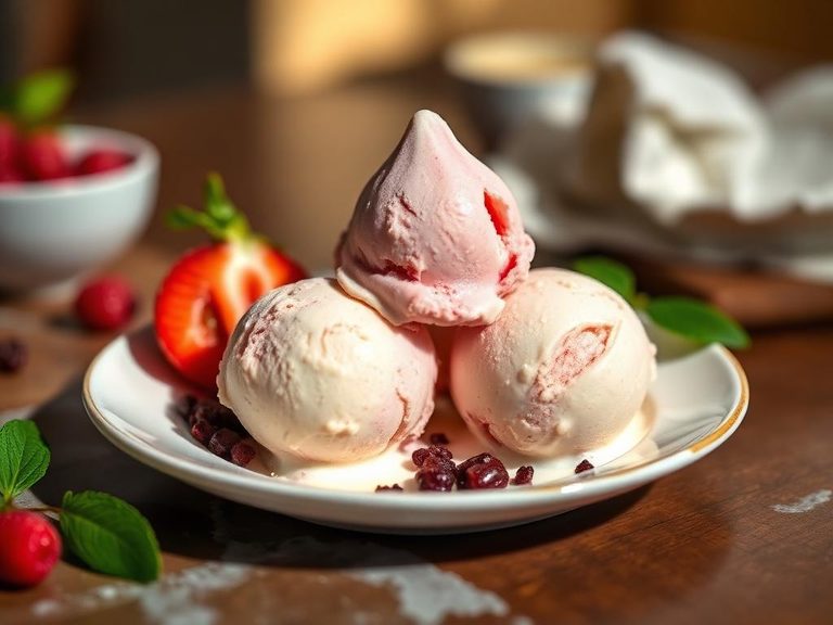 Mamey ice cream
