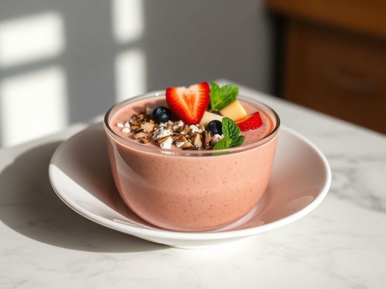 Mamey smoothie bowl