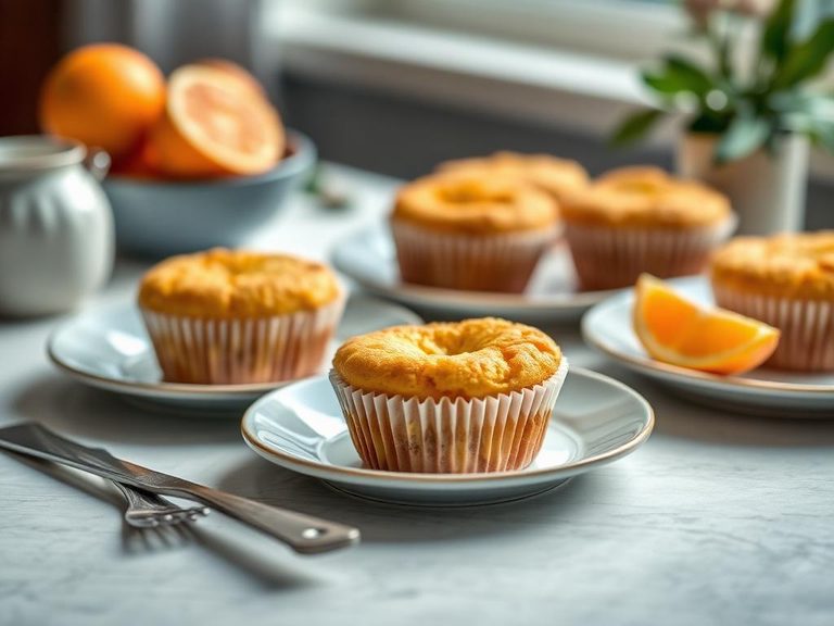 Mandarin orange cake or muffins