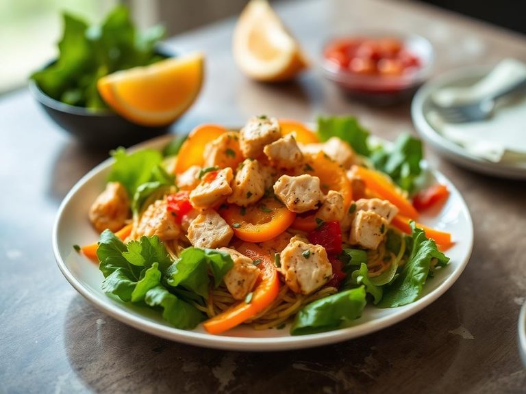 Mandarin Orange Chicken Salad