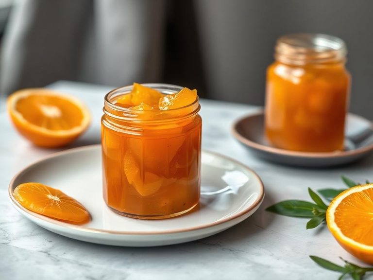 Mandarin orange marmalade