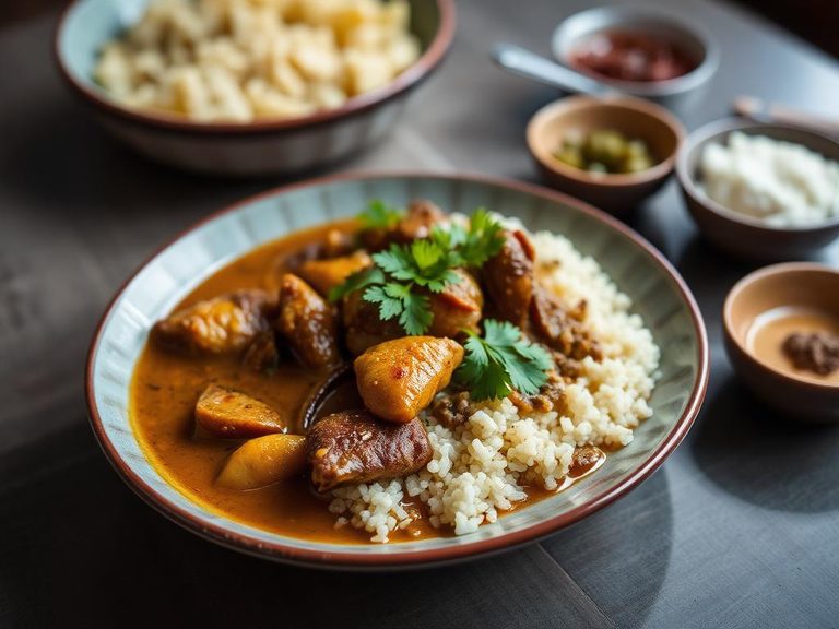 Mangalorean Pork Intestine Curry