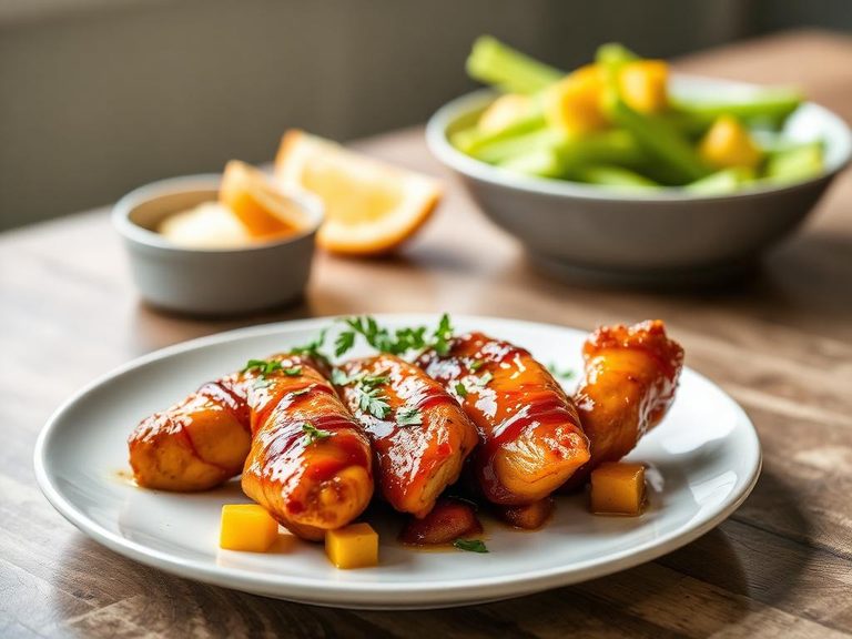 Mango Orange Glazed Chicken