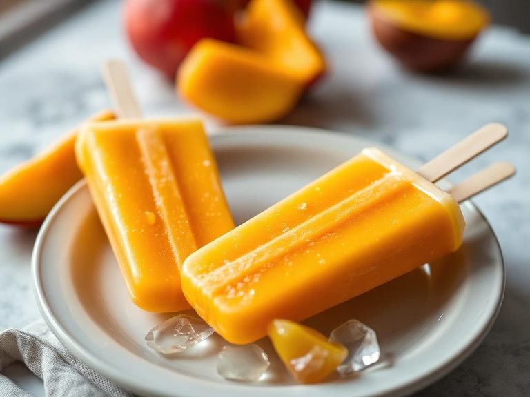 Mango Popsicles