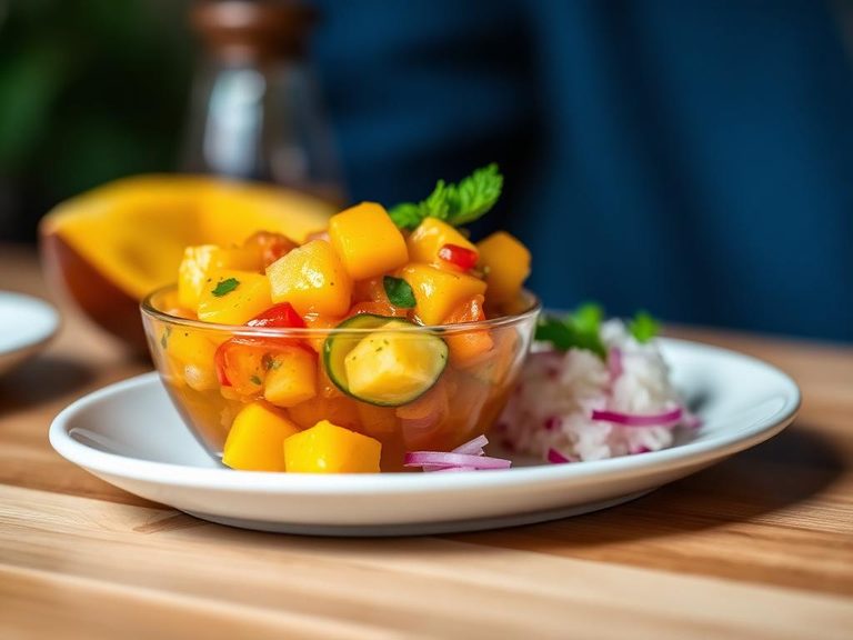 Mango salsa (Mexican)