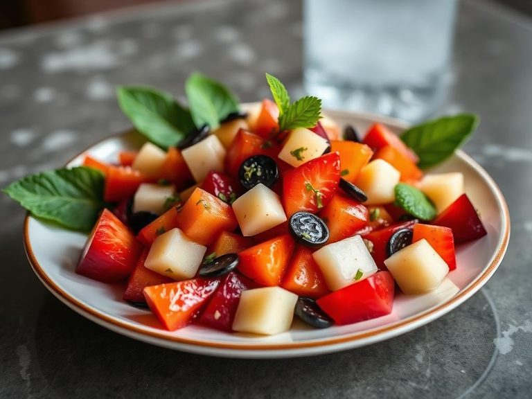 Mangosteen Fruit Salad