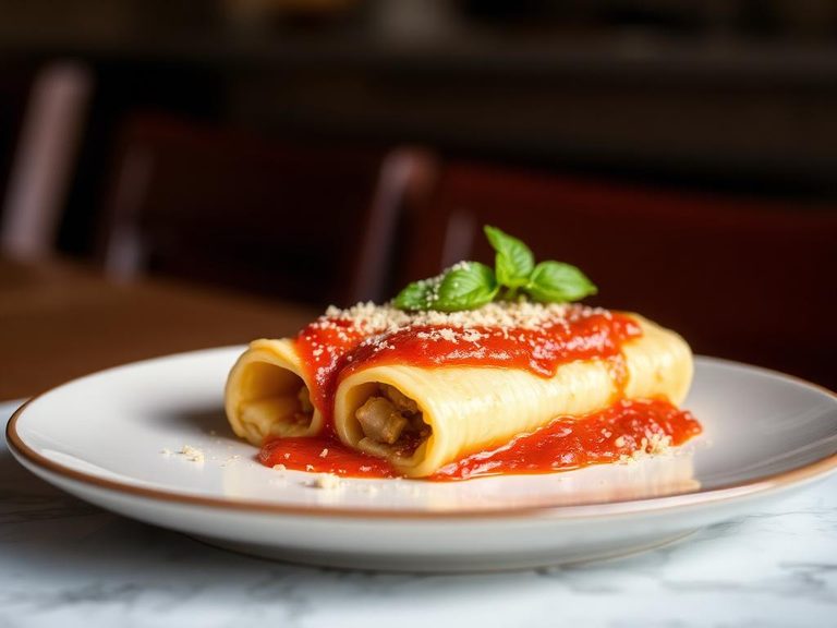 Manicotti al Forno