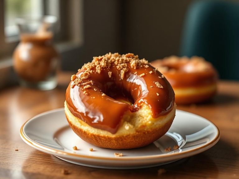 Maple Bar Doughnut