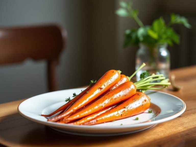 Maple-Glazed Carrots