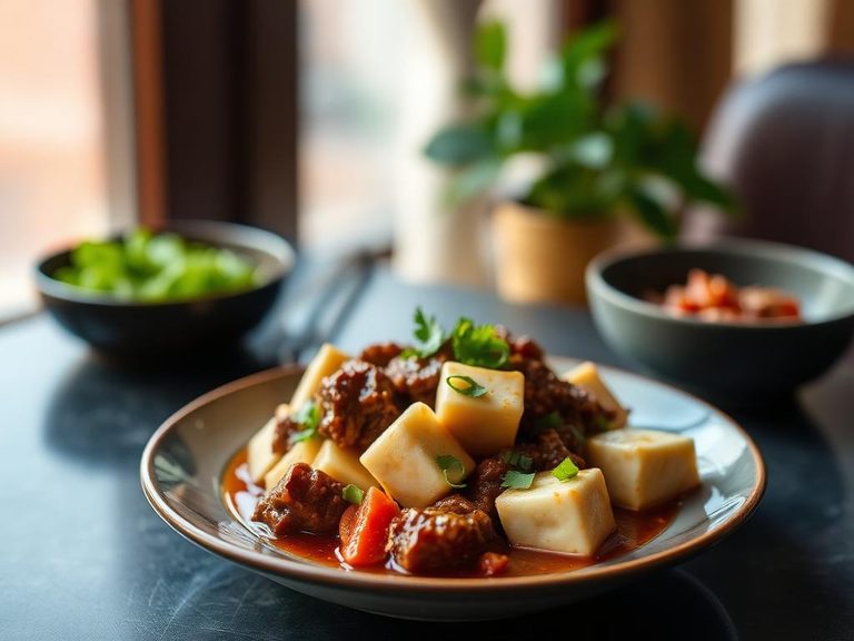 Mapo Tofu with Beef