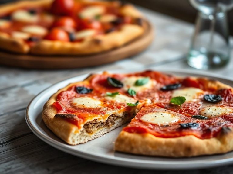 Margherita with Stuffed Crust