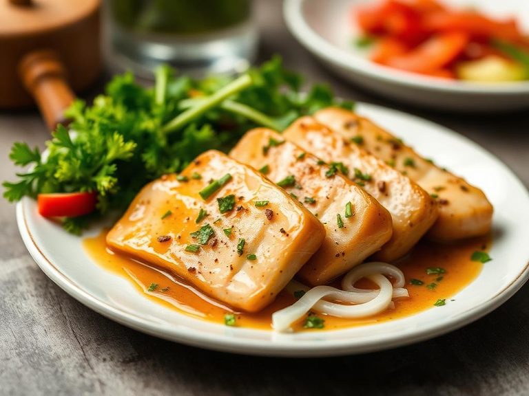 Marinade for light proteins