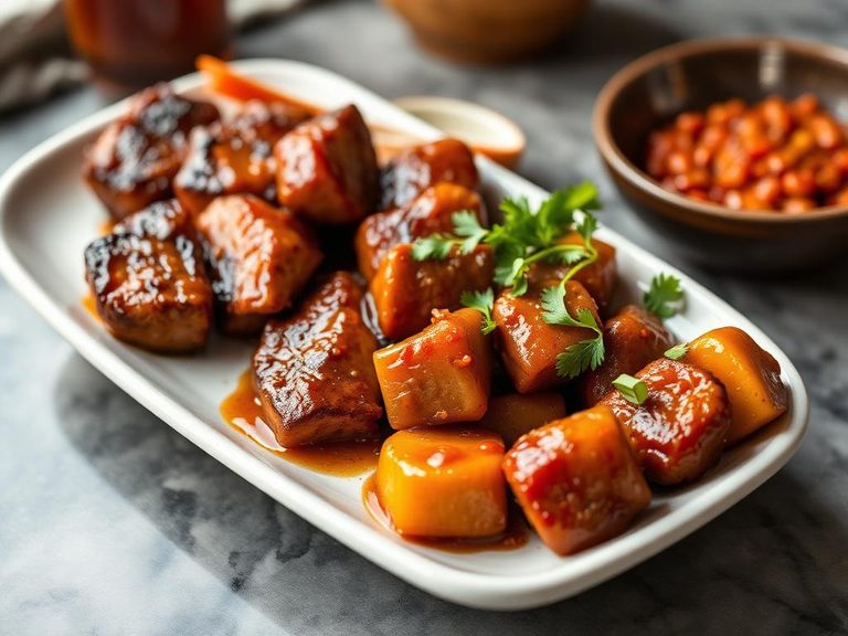 Marinade for sweet and spicy meats