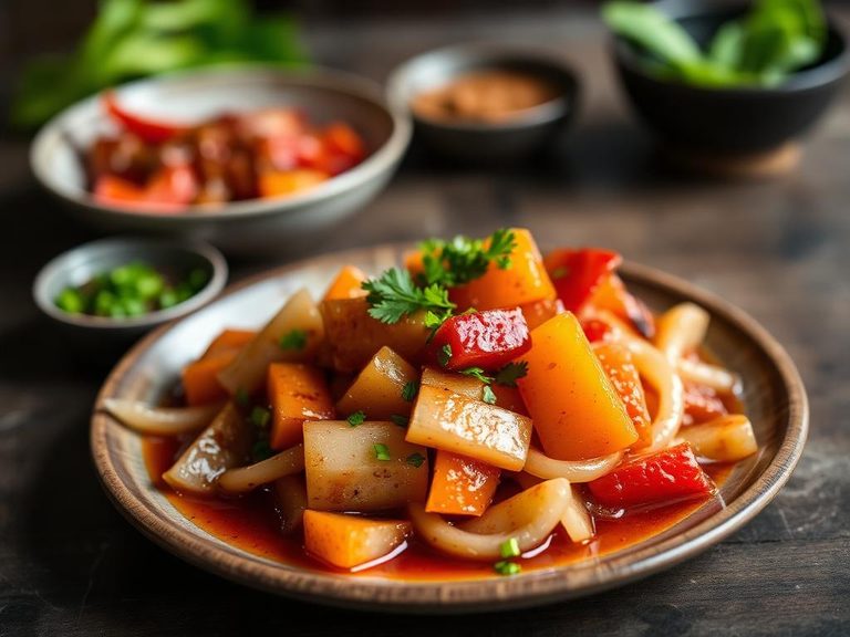 Marinade for sweet & sour dishes