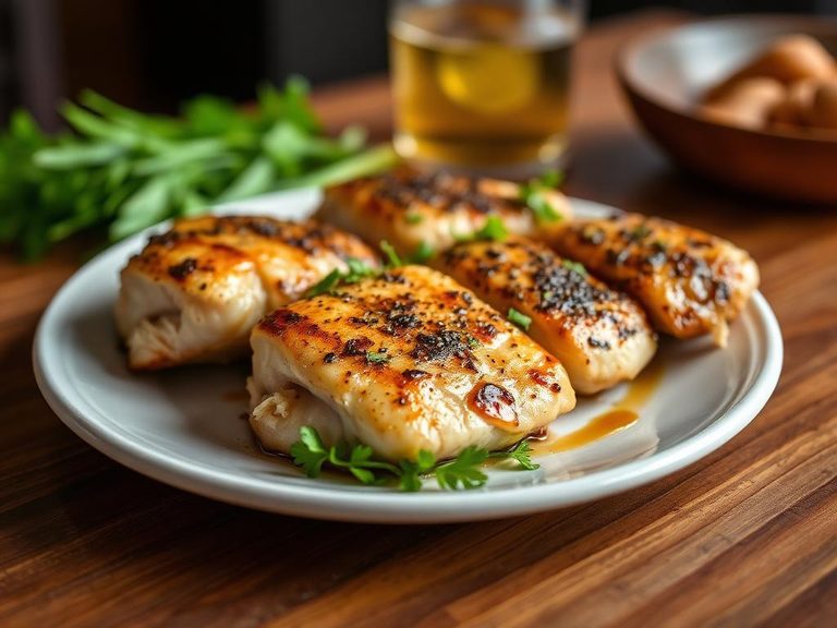 Marinade for tenderizing chicken or fish