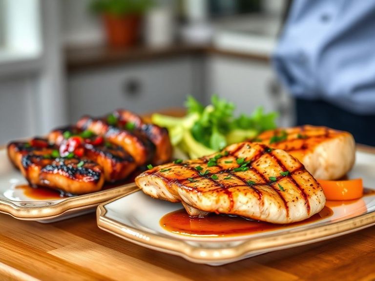 Marinades for grilled meats and fish