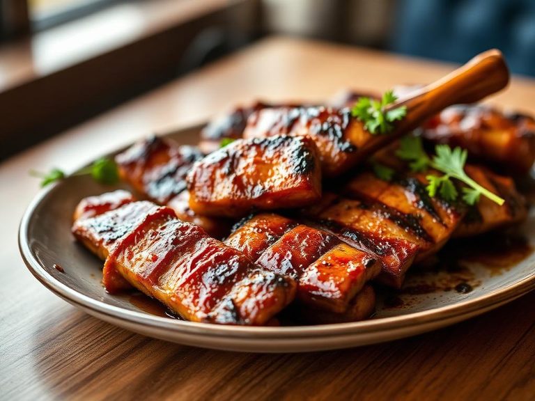 Marinated grilled meats