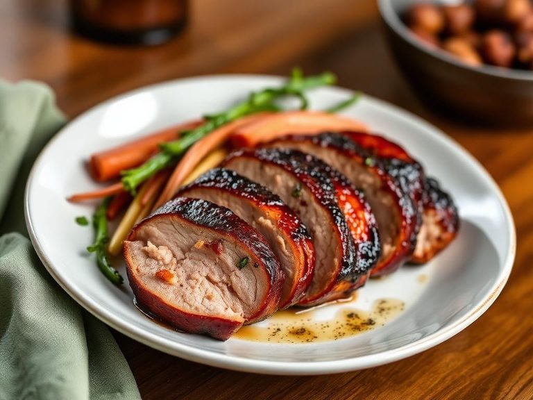 Marinated Grilled Pork Tenderloin