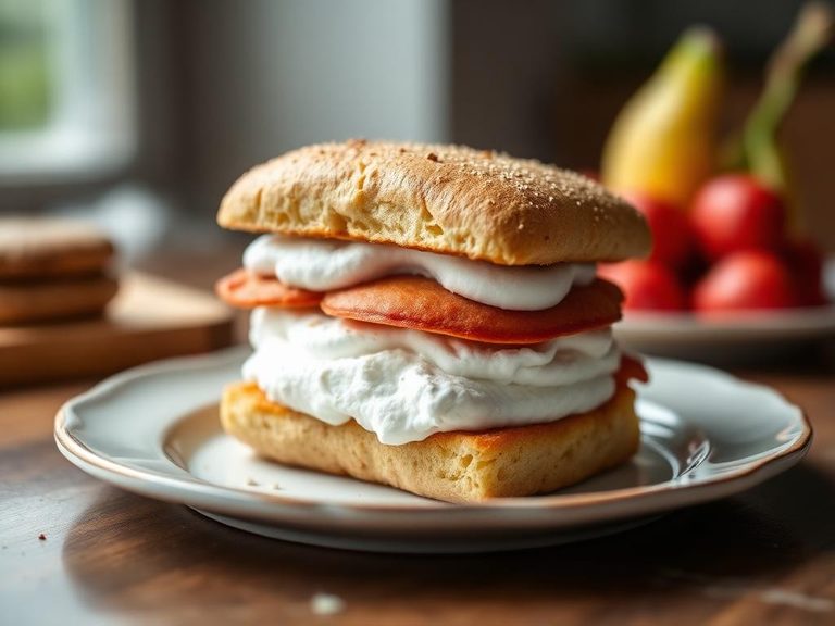 Marshmallow Fluff Sandwich