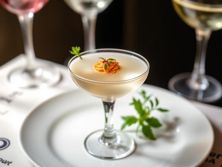 Martini Cocktail Garnish