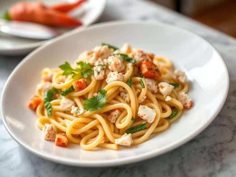 Maryland Crab Pasta Salad