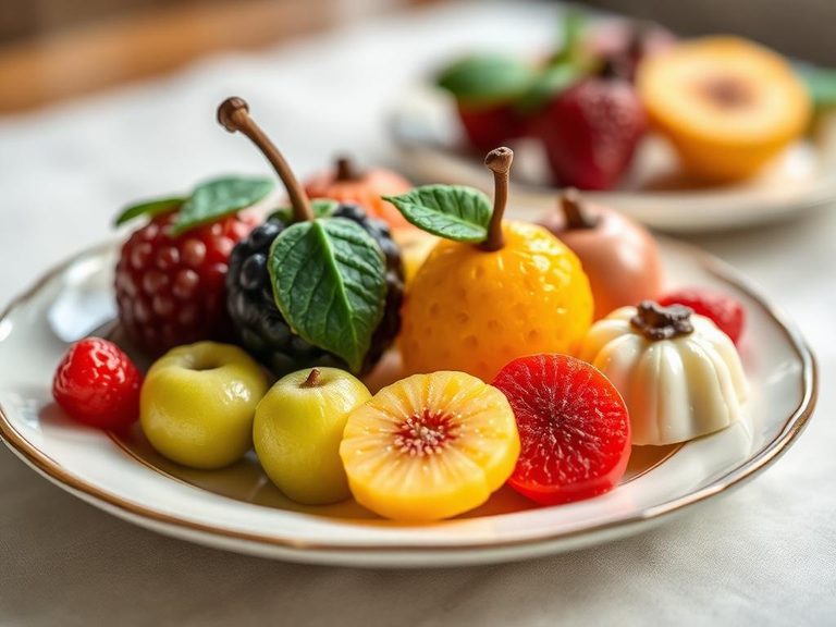 Marzipan fruits