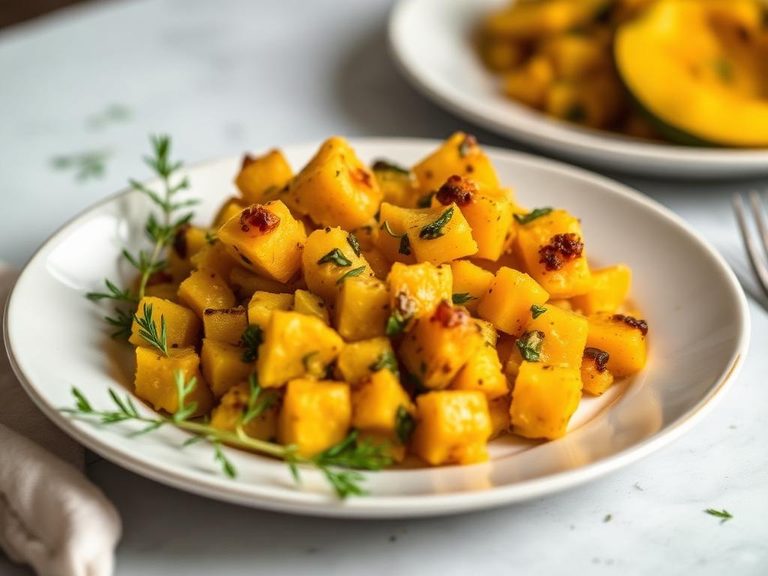 Mashed Acorn Squash