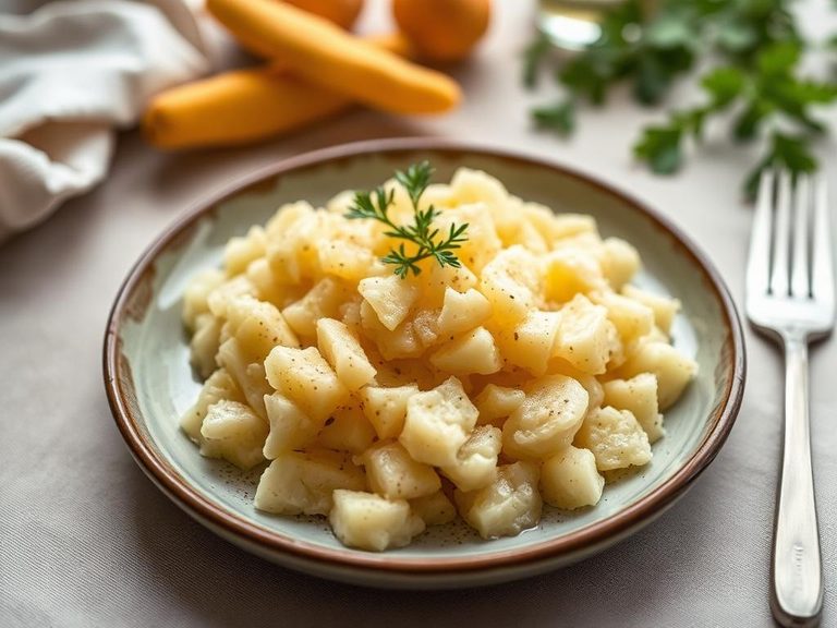 Mashed celeriac