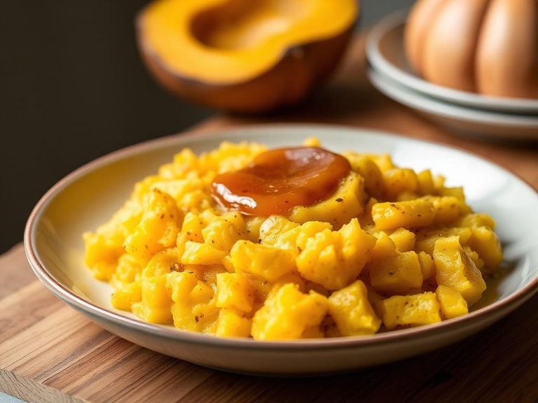 Mashed Hubbard Squash with Brown Butter