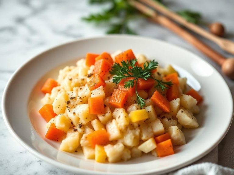 Mashed Turnips with Carrots