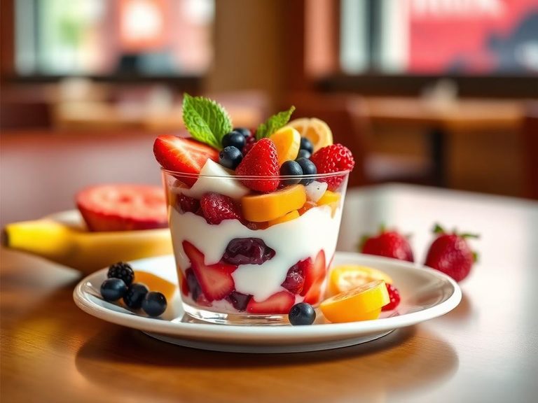 McDonald's Fruit 'n Yogurt Parfait