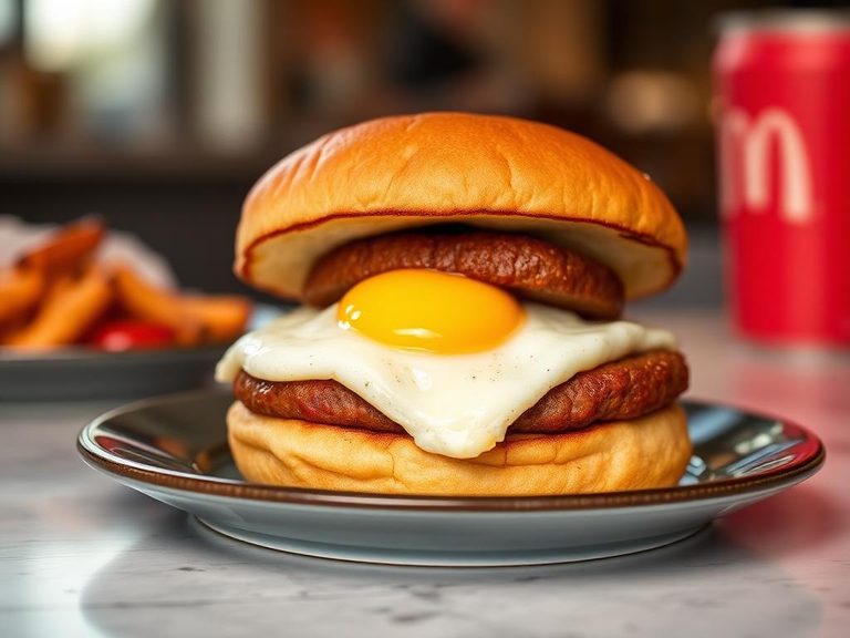 McDonald's Sausage McMuffin with Egg
