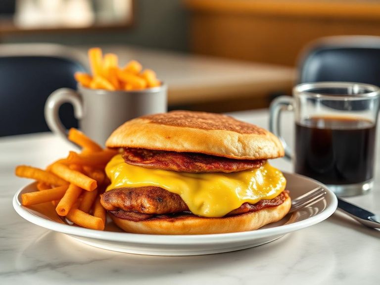 McGriddle Meal (with hash browns and coffee)