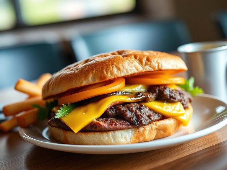 McMuffin-style sandwich