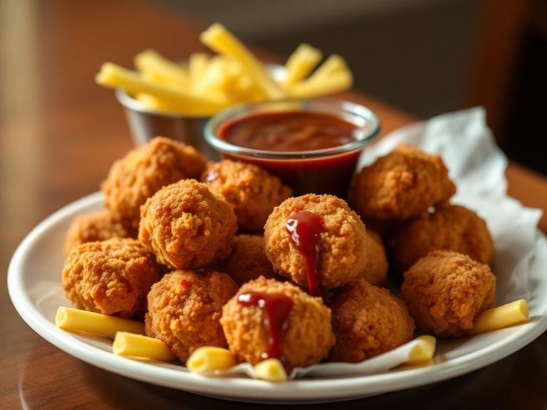 McNuggets with BBQ Dip