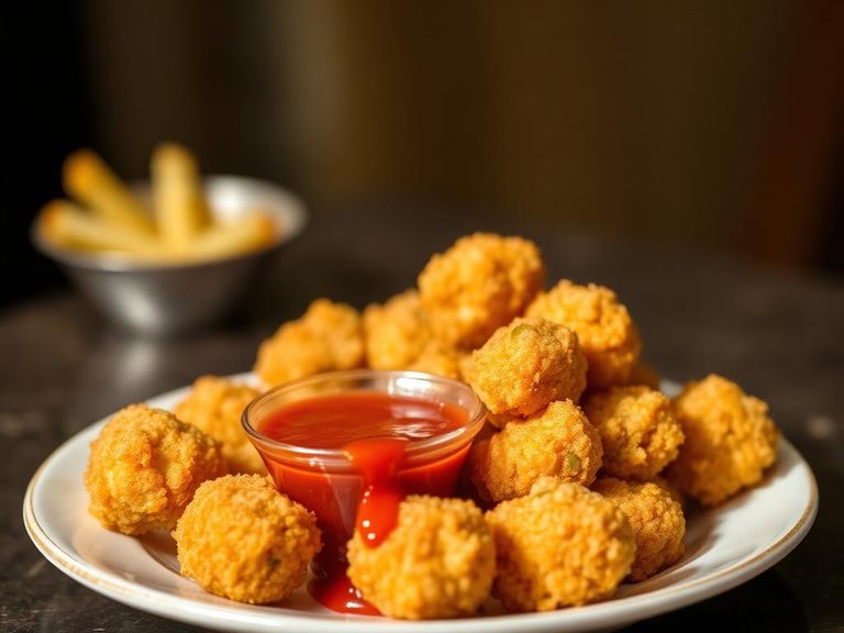 McNuggets with Sweet 'N Sour Sauce