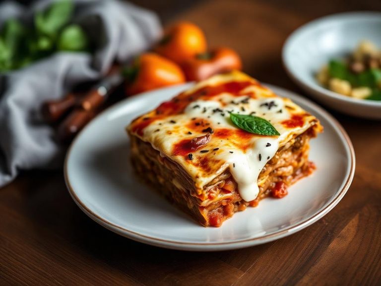 Meat Lasagna with Ricotta