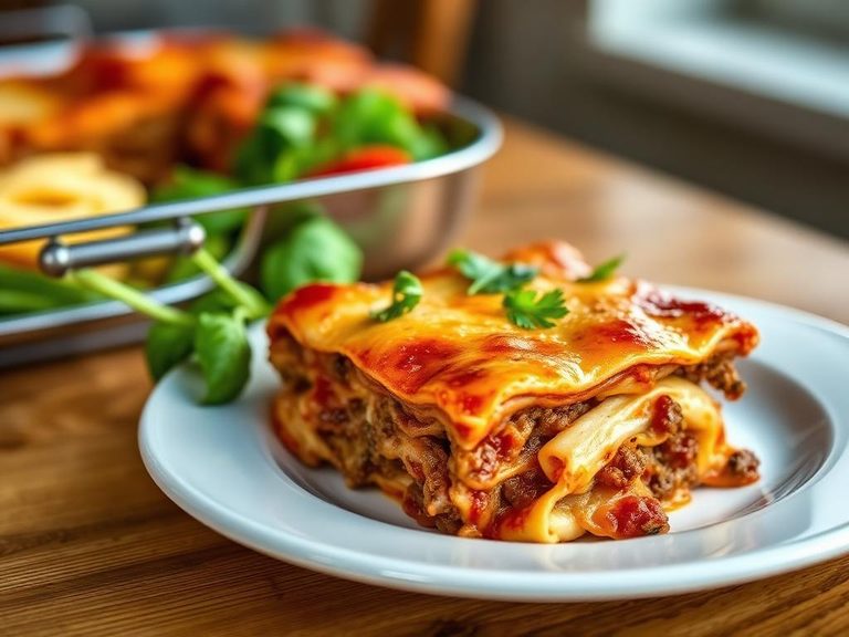 Meat Lover's Lasagna
