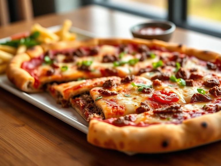 Meat Lover's Stuffed Crust Pizza