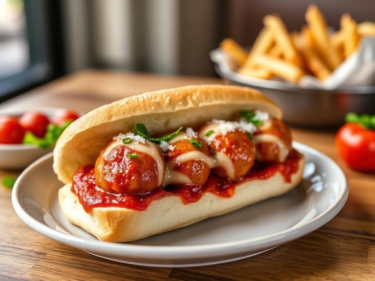 Meatball Marinara Sub