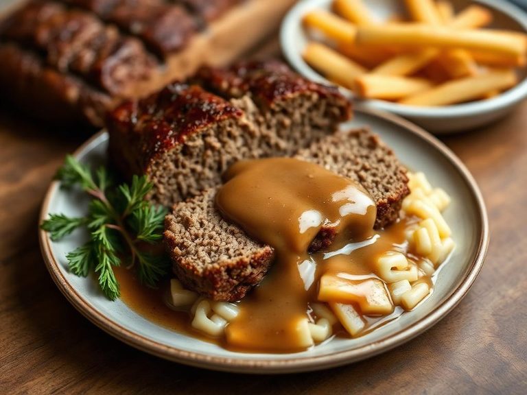 Meatloaf with Gravy