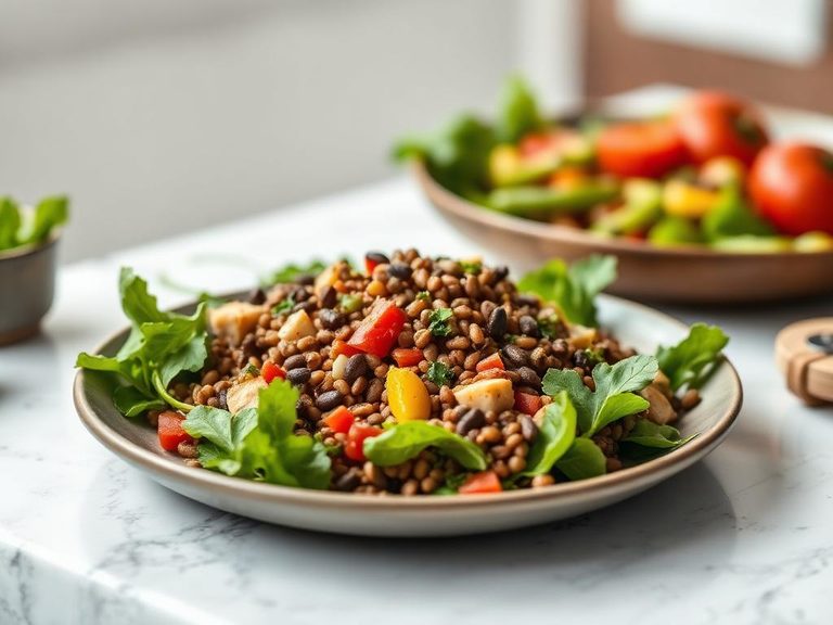 Mediterranean Lentil Salad