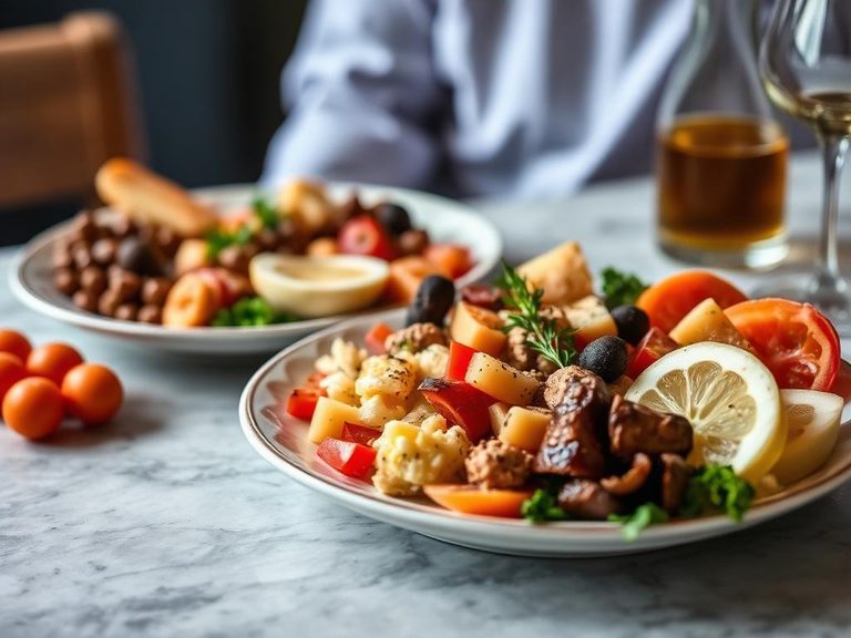 Mediterranean Mezze Platter