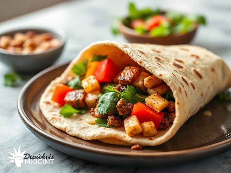 Mediterranean Pita Wrap