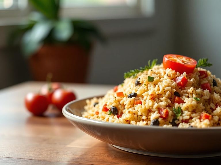 Mediterranean Rice Salad