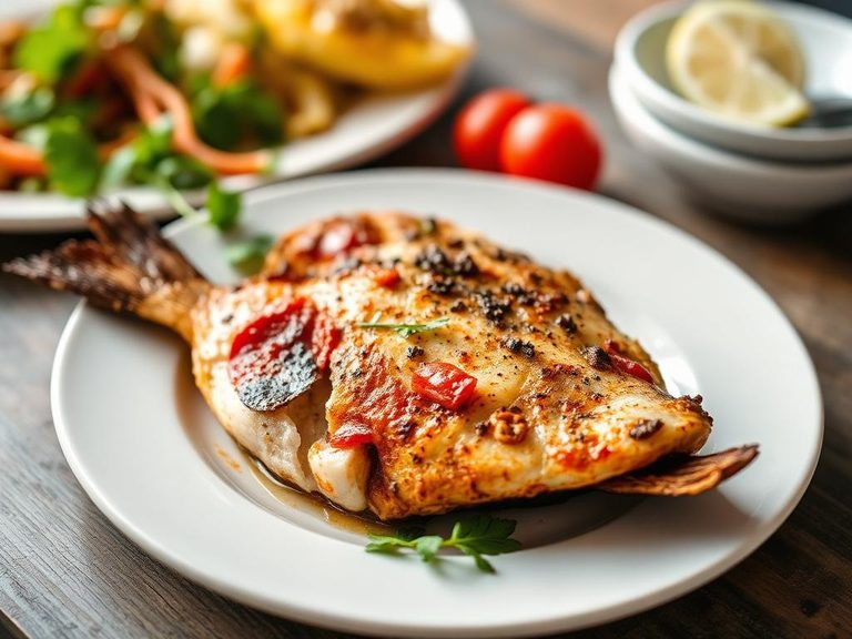 Mediterranean-Style Baked Fish