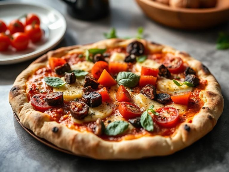 Mediterranean Vegetable Pizza
