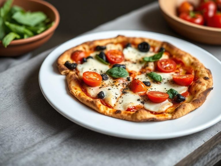 Mediterranean Veggie Pizza